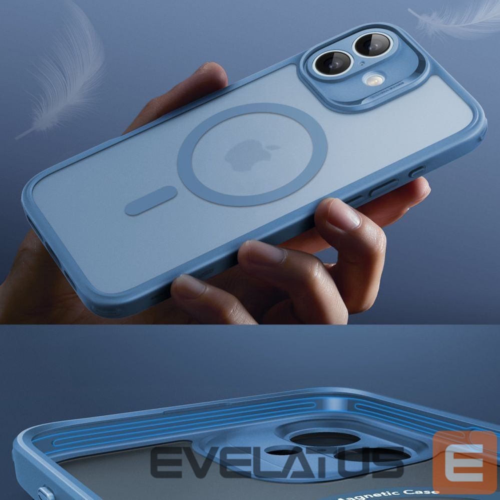Kitos prekės ESR ESR Classic Pro Set Halolock MagSafe case for iPhone 16 - blue
