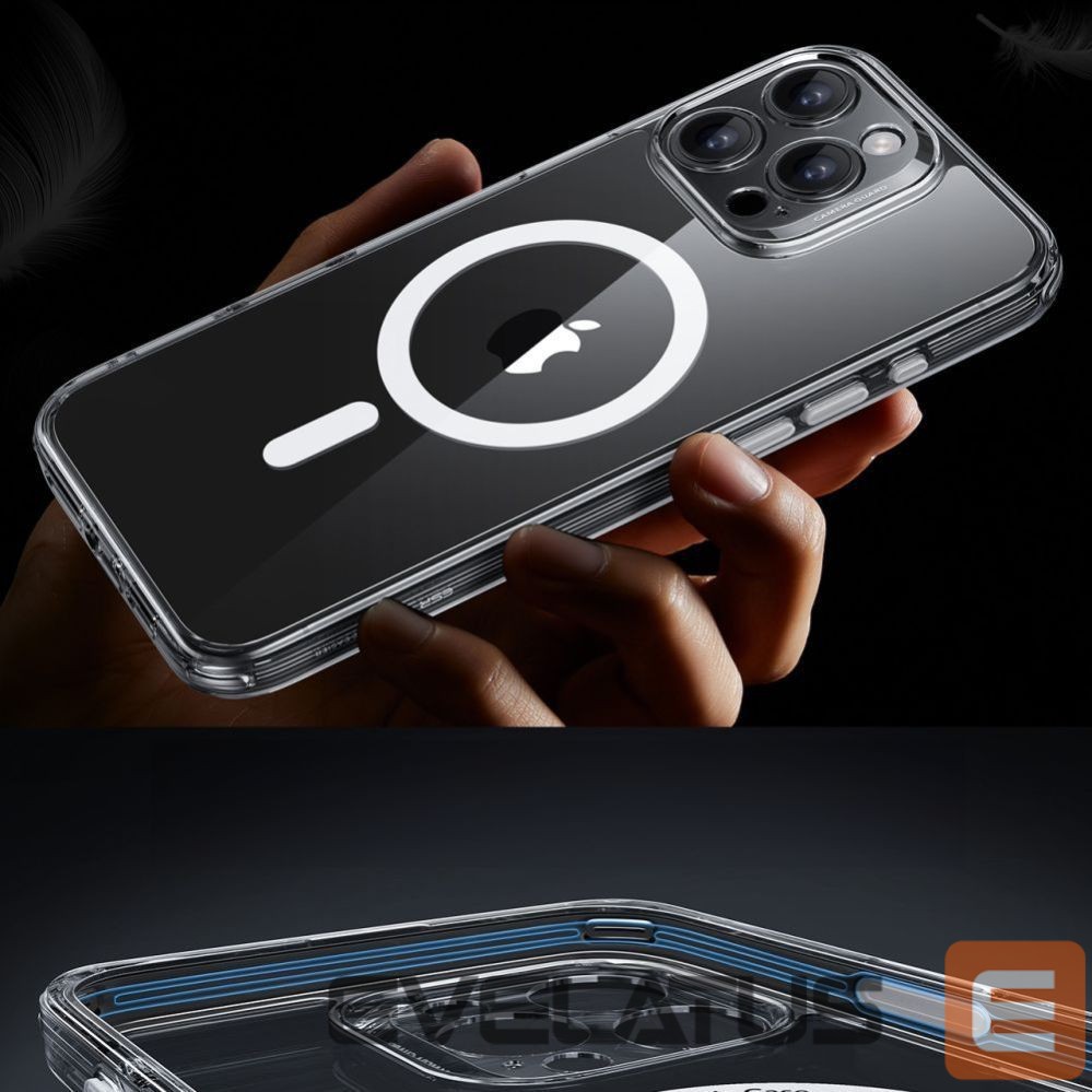 Kitos prekės ESR ESR Classic Pro Set Halolock MagSafe Case for iPhone 16 Pro Max - Clear
