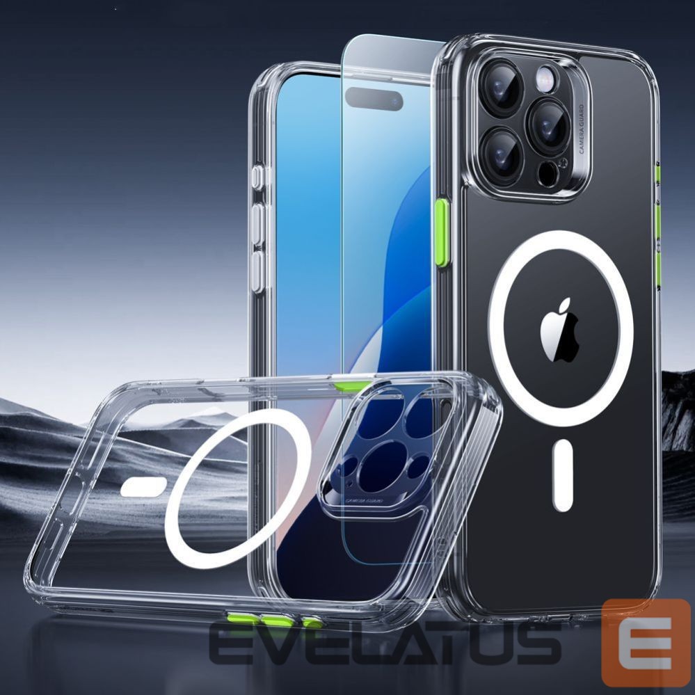 Kitos prekės ESR ESR Classic Pro Set Halolock MagSafe Case for iPhone 16 Pro Max - Clear