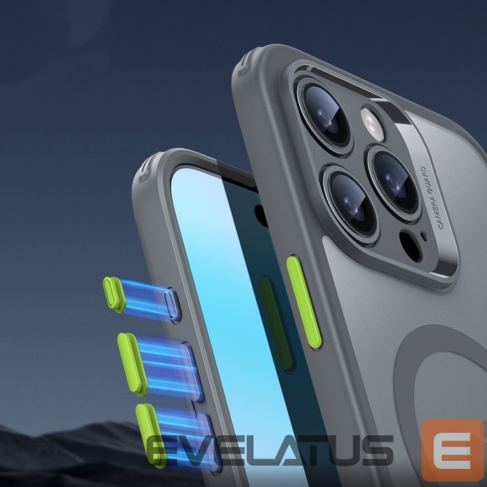Kitos prekės ESR ESR Classic Pro Set Halolock MagSafe Case for iPhone 16 Pro Max - Gray