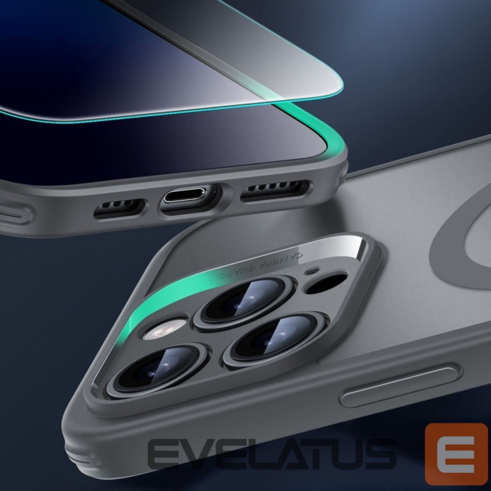 Kitos prekės ESR ESR Classic Pro Set Halolock MagSafe Case for iPhone 16 Pro Max - Gray