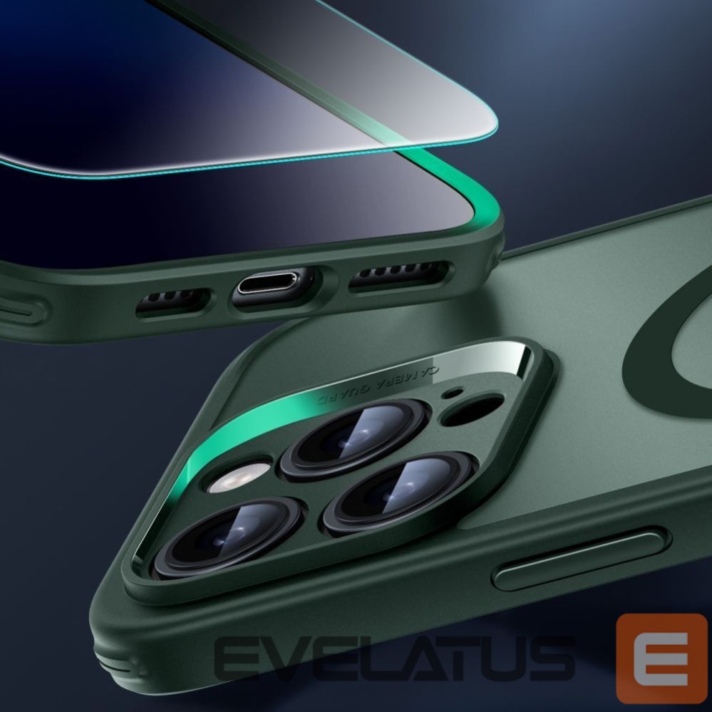 Kitos prekės ESR ESR Classic Pro Set Halolock MagSafe Case for iPhone 16 Pro Max - Green