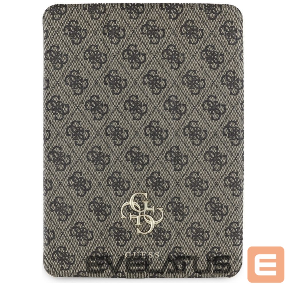 Kitos prekės Guess Guess GUFC11RM24PS4SGW iPad Air 11" 2024 brown/brown Magnetic 4G Big Logo