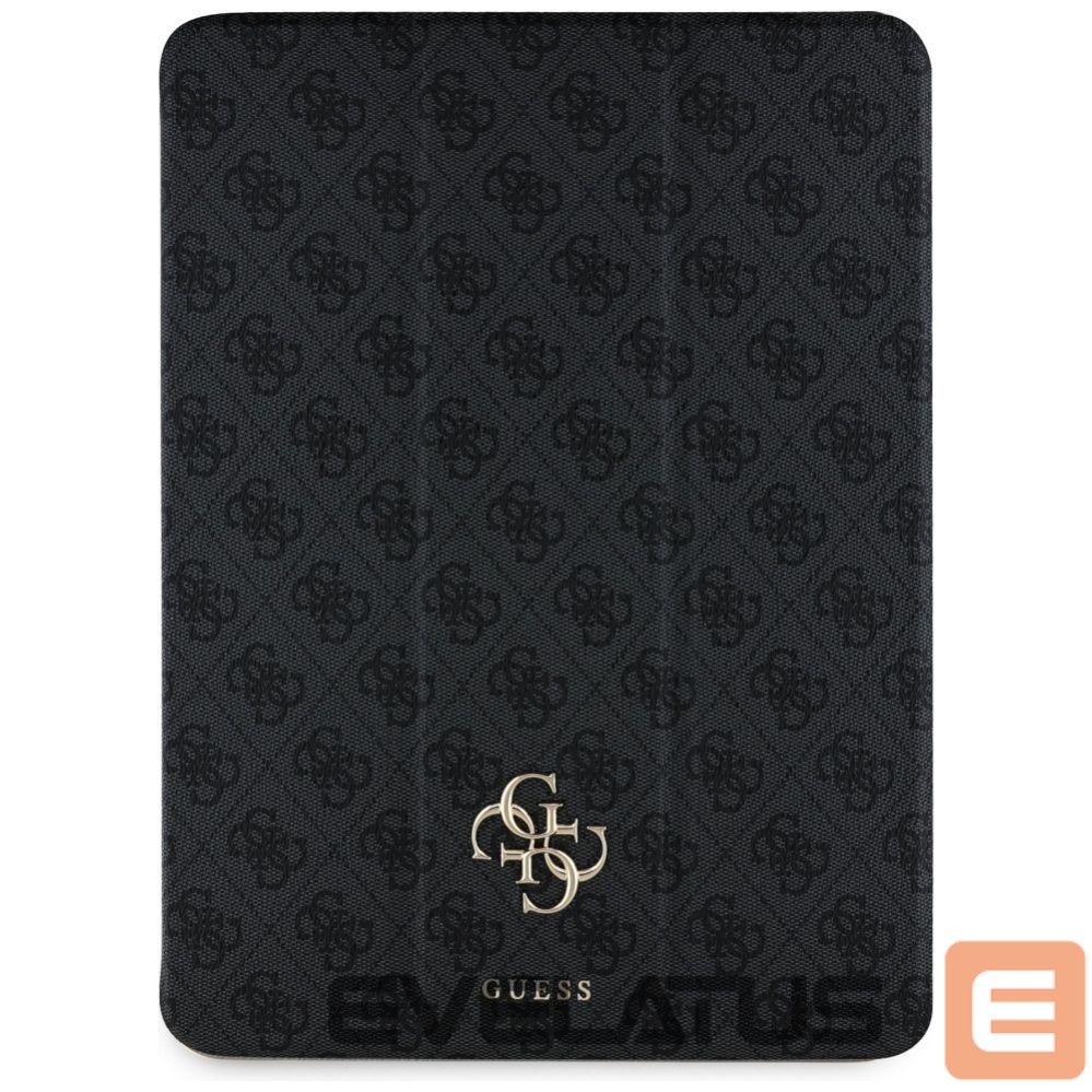 Kitos prekės Guess Guess GUFC13RM24PS4SGK iPad Air 13" 2024 black/black Magnetic 4G Big Logo