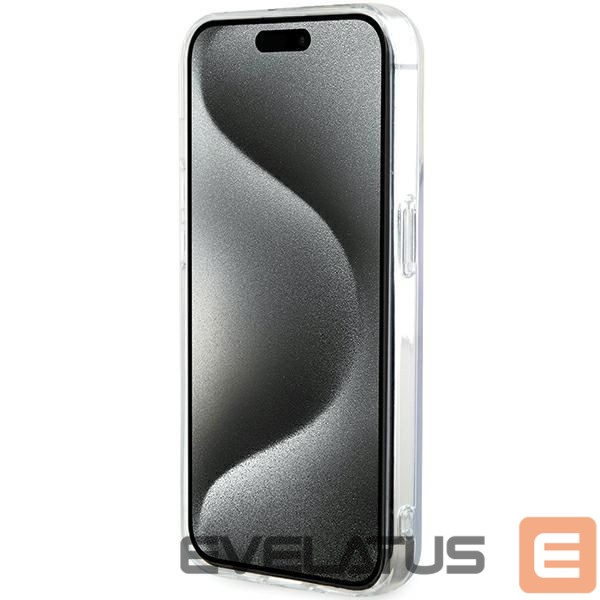 Kitos prekės Guess Guess GUHMP15LHITSU iPhone 15 Pro 6.1" purple/purple hardcase IML Iridescent MagSafe