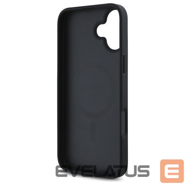 Kitos prekės Guess Guess GUHMP16SP4ROPEMCK iPhone 16 6.1" black/black hardcase 4G Flowers Print MagSafe