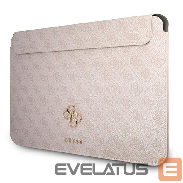 Kitos prekės Guess Guess Sleeve GUCS13G4GFPI 13" pink 4G Big Logo