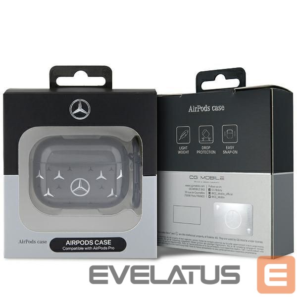 Kitos prekės Mercedes-Benz Mercedes MEAP8DPMGS AirPods Pro cover black/black Large Star Pattern