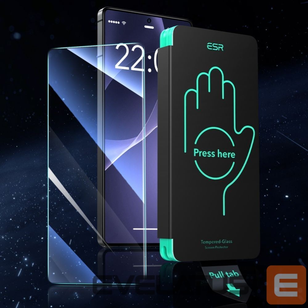Kitos prekės ESR ESR Tempered Glass 2-pack for Samsung Galaxy S25 Ultra - transparent