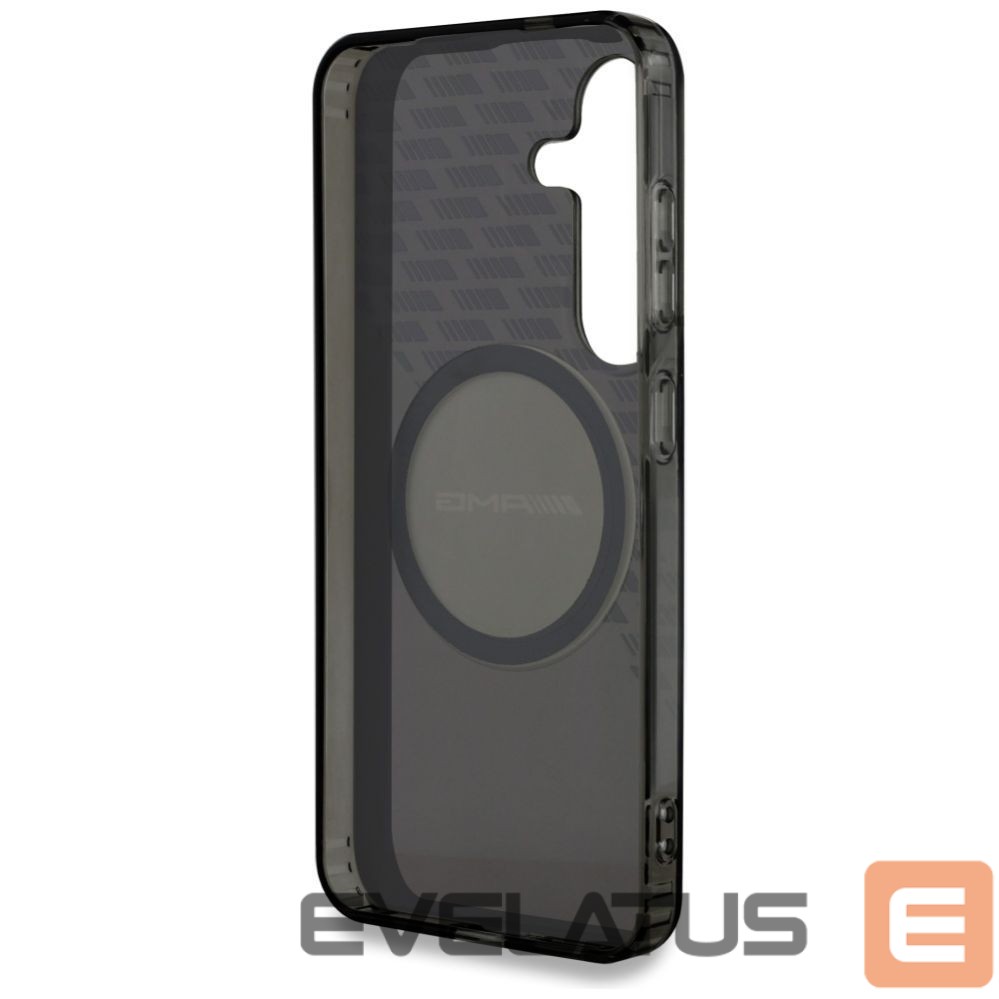 Kitos prekės Mercedes-Benz AMG Transparent Rhombs MagSafe Case for Samsung Galaxy S25 - Black
