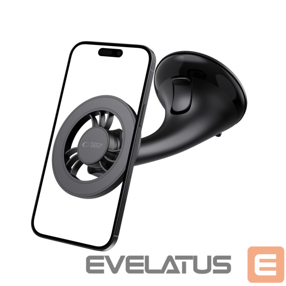 Kitos prekės Tech-Protect Tech-Protect N56 Car Holder for Dashboard, Windshield or Air Vent Mount - Black