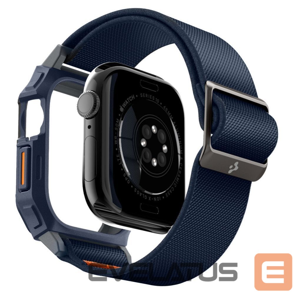 Kitos prekės Spigen Spigen Lite Fit "Pro" Strap for Apple Watch 10 46mm - Navy Blue