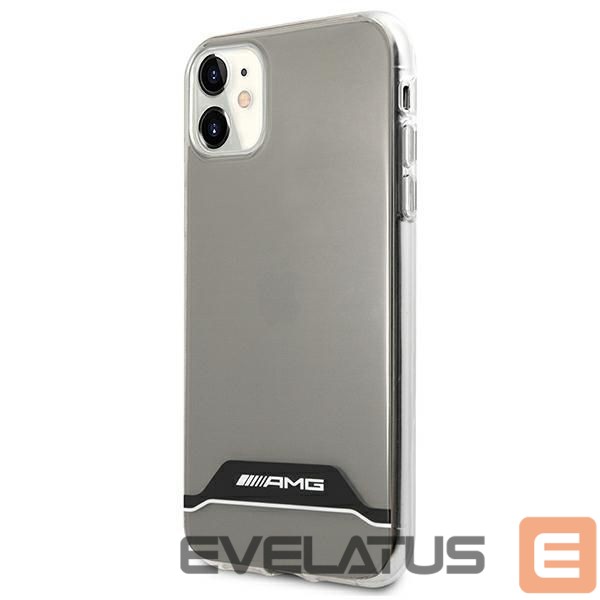 Kitos prekės Mercedes-Benz AMG Electroplate Black&White Case for iPhone 11 / XR 6.1" - Transparent