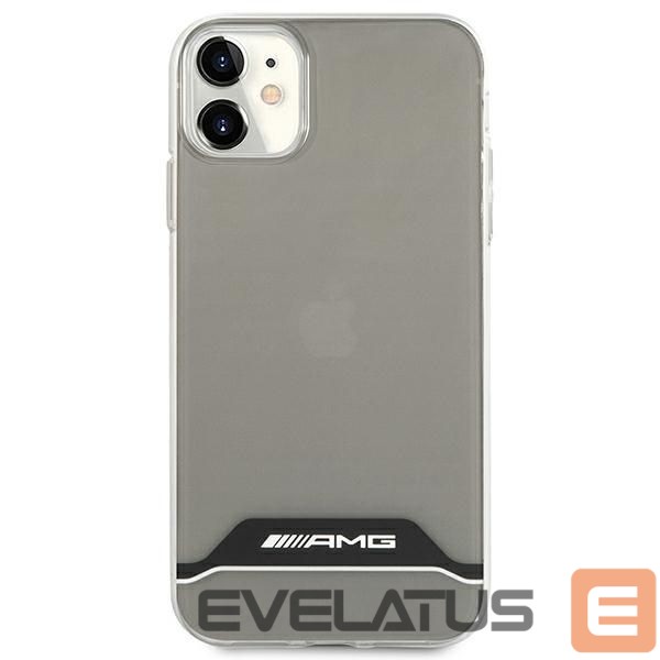 Kitos prekės Mercedes-Benz AMG Electroplate Black&White Case for iPhone 11 / XR 6.1" - Transparent