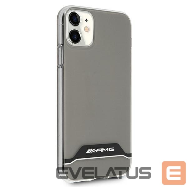 Kitos prekės Mercedes-Benz AMG Electroplate Black&White Case for iPhone 11 / XR 6.1" - Transparent