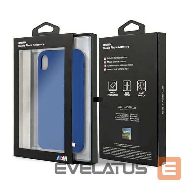 Kitos prekės BMW BMW Silicone M Collection iPhone Xr Case - Blue