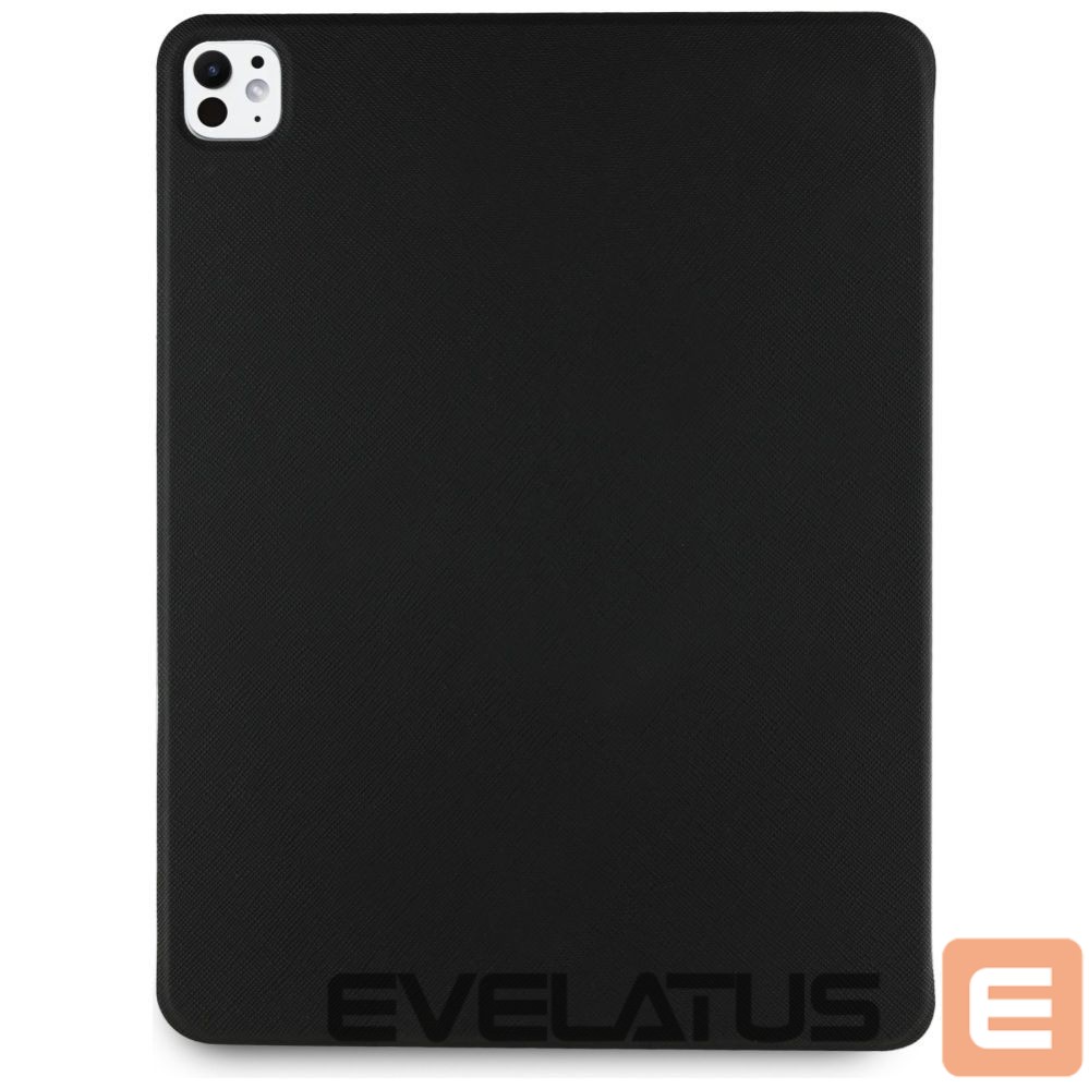 Kitos prekės Karl Lagerfeld Karl Lagerfeld Saffiano Magnetic Karl & Choupette iPad Pro 13" 2024 Book Cover Case - Black