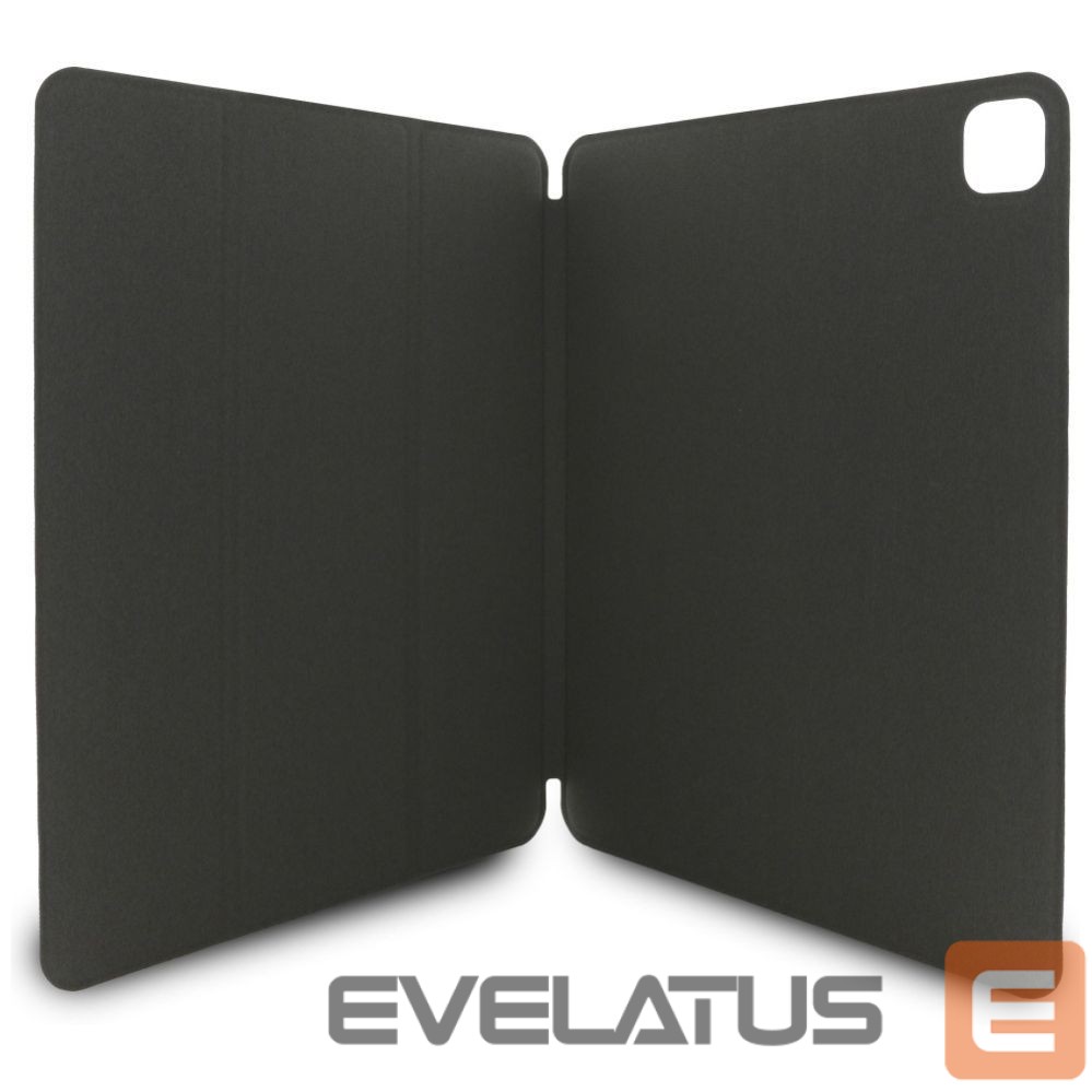 Kitos prekės Karl Lagerfeld Karl Lagerfeld Saffiano Magnetic Karl & Choupette iPad Pro 13" 2024 Book Cover Case - Black