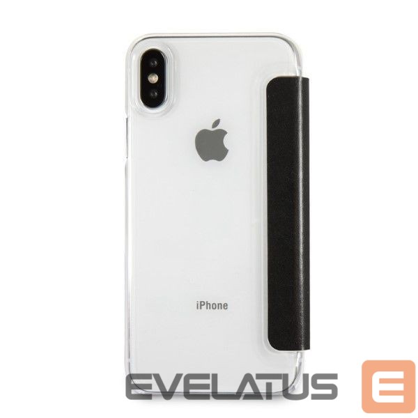 Kitos prekės Karl Lagerfeld Karl Lagerfeld Signature Glitter iPhone X/Xs Case - Black
