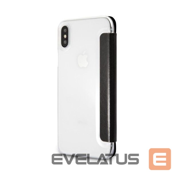 Kitos prekės Karl Lagerfeld Karl Lagerfeld Signature Glitter iPhone X/Xs Case - Black