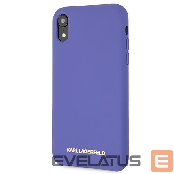 Kitos prekės Karl Lagerfeld Karl Lagerfeld Silicone iPhone Xr Case - Purple