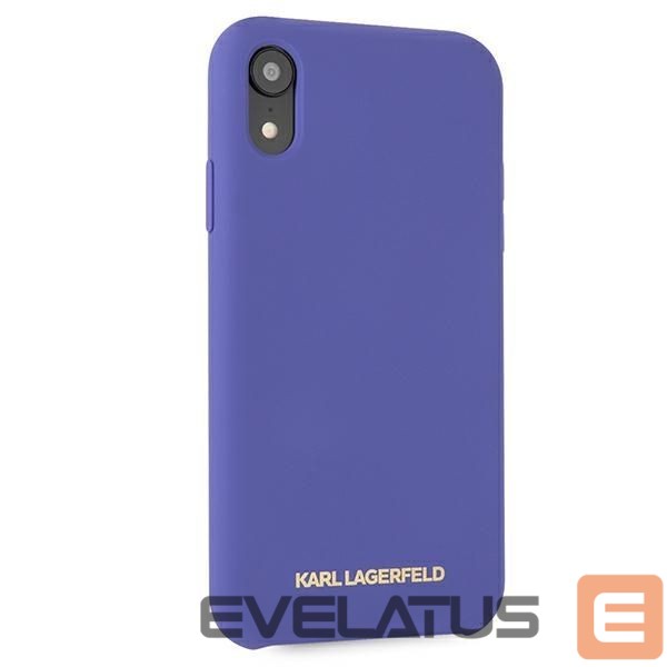 Kitos prekės Karl Lagerfeld Karl Lagerfeld Silicone iPhone Xr Case - Purple