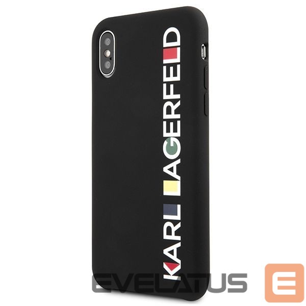Kitos prekės Karl Lagerfeld Karl Lagerfeld Glossy Bauhaus iPhone X/XS Case - Black