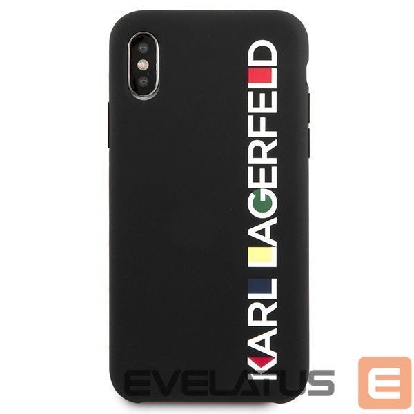 Kitos prekės Karl Lagerfeld Karl Lagerfeld Glossy Bauhaus iPhone X/XS Case - Black