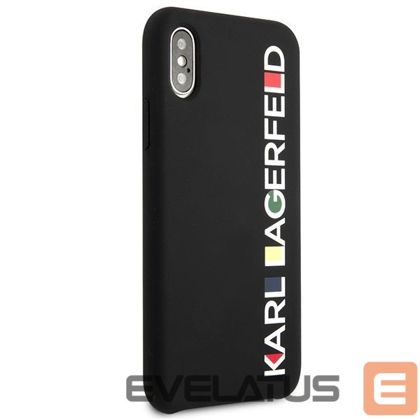 Kitos prekės Karl Lagerfeld Karl Lagerfeld Glossy Bauhaus iPhone X/XS Case - Black
