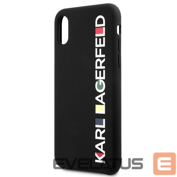 Kitos prekės Karl Lagerfeld Karl Lagerfeld Glossy Bauhaus iPhone X/XS Case - Black