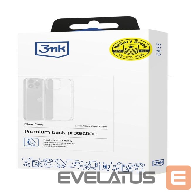 Kitos prekės 3MK 3mk Clear Case for Realme 14 Pro+ - Transparent