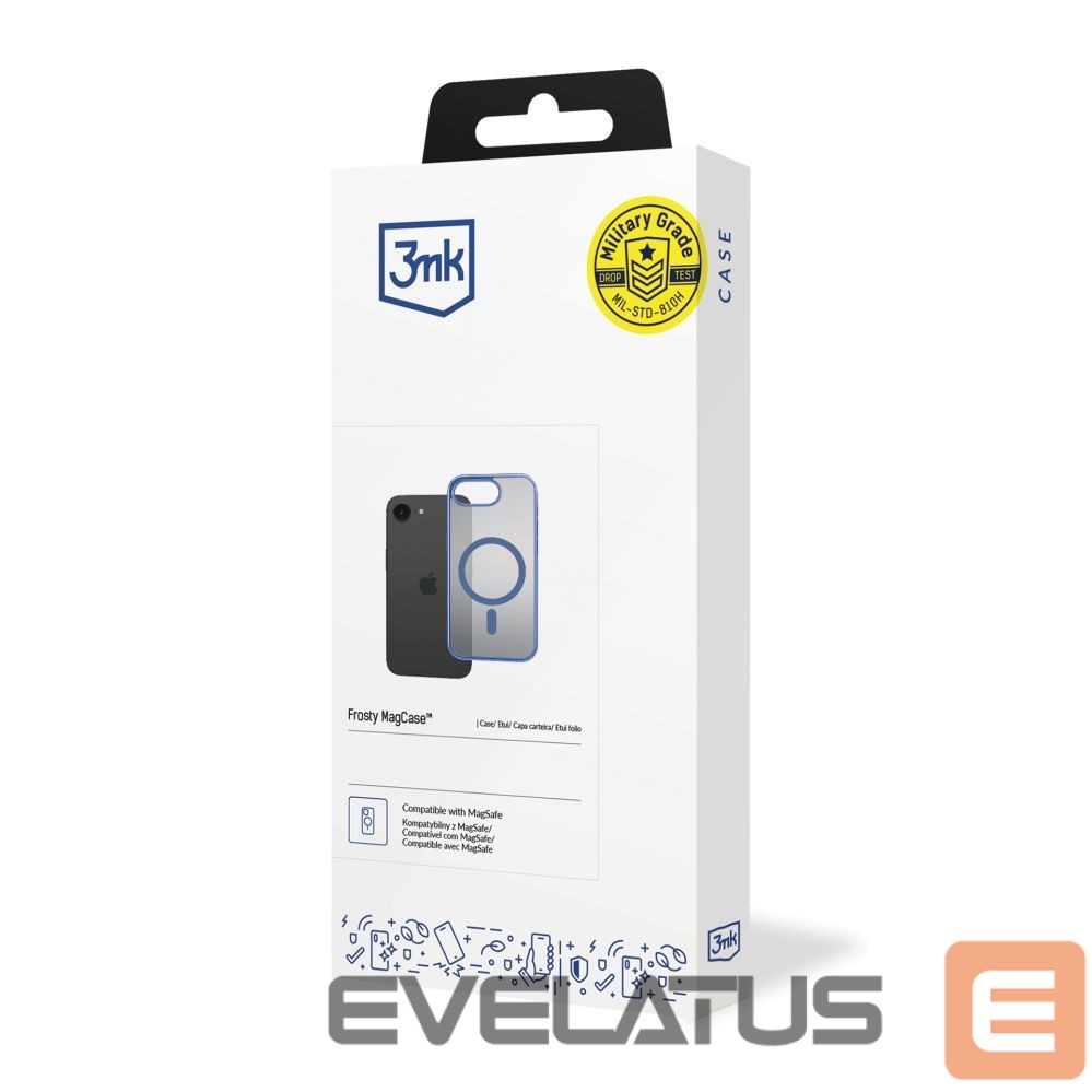 Kitos prekės 3MK 3mk Frosty MagCase for Apple iPhone 16E - Blue