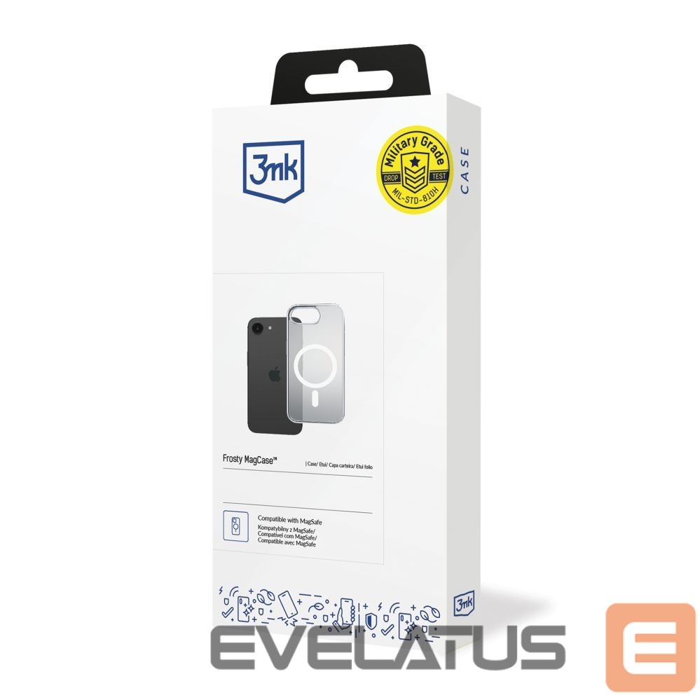 Kitos prekės 3MK 3mk Frosty MagCase for Apple iPhone 16E - white