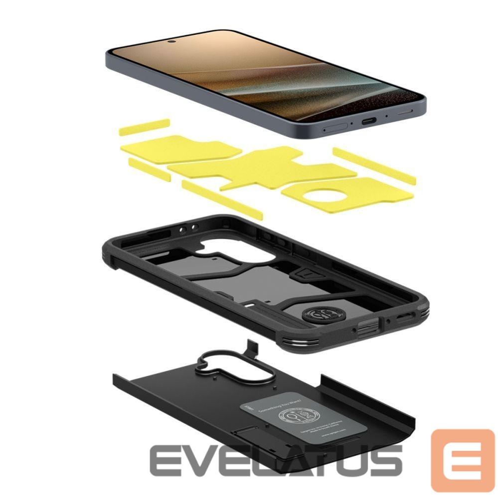 Kitos prekės Spigen Spigen Tough Armor Case for Samsung Galaxy A36 5G - Black
