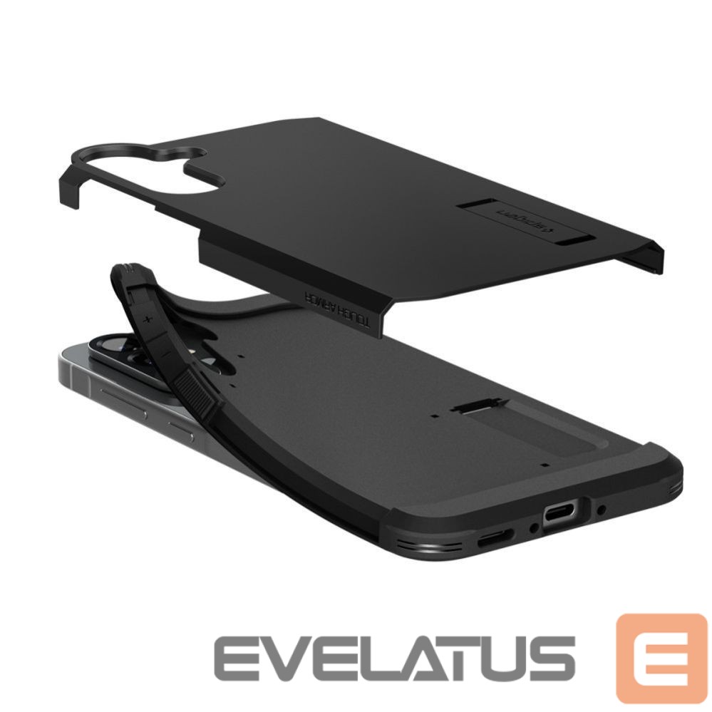 Kitos prekės Spigen Spigen Tough Armor Case for Samsung Galaxy A56 5G - Black