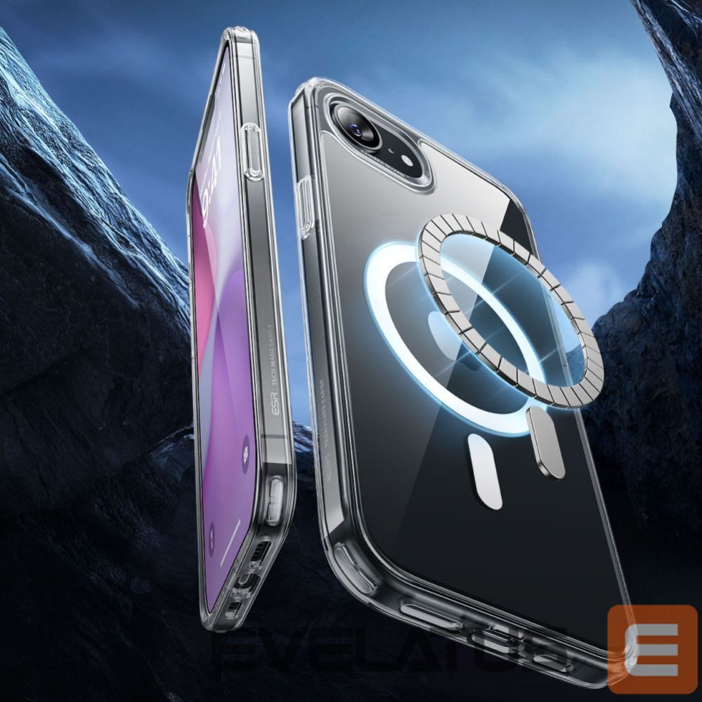 Kitos prekės ESR ESR Classic Hybrid Halolock MagSafe Case for iPhone 16e / 17e - Transparent