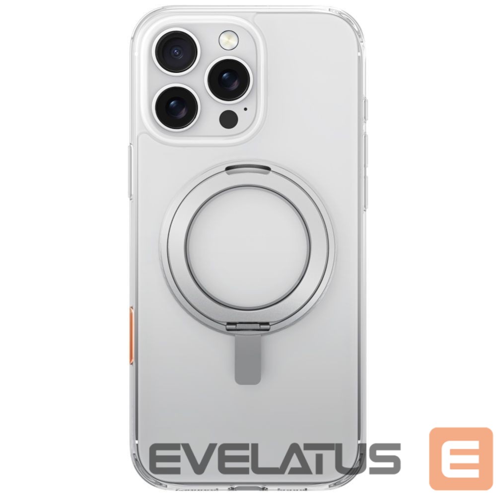 Kitos prekės UNIQ Uniq Swivix 360 Rotating Kickstand Case for iPhone 16 Pro - Transparent
