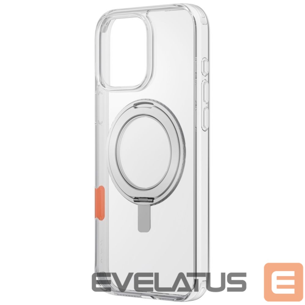 Kitos prekės UNIQ Uniq Swivix 360 Rotating Kickstand Case for iPhone 16 Pro - Transparent