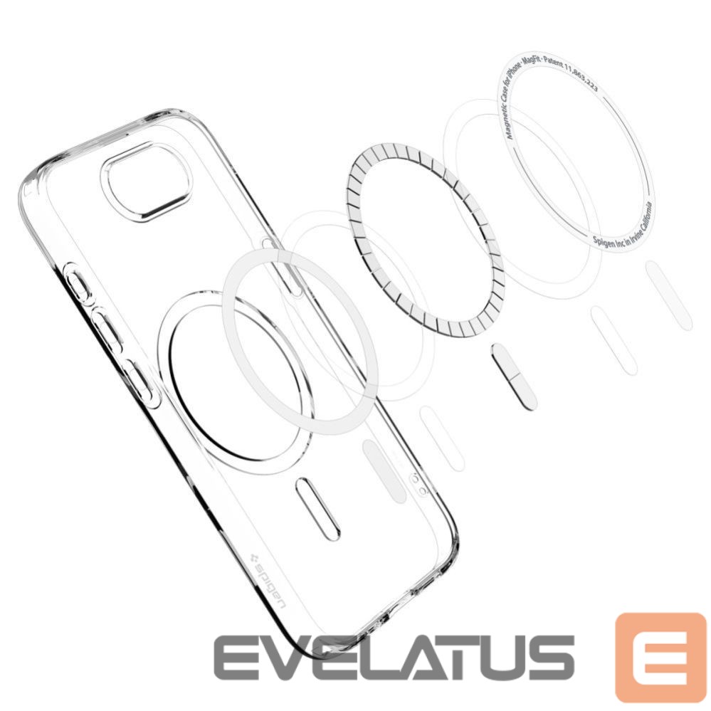Kitos prekės Spigen Spigen Liquid Crystal Mag MagSafe Case for iPhone 16e / 17e - Transparent