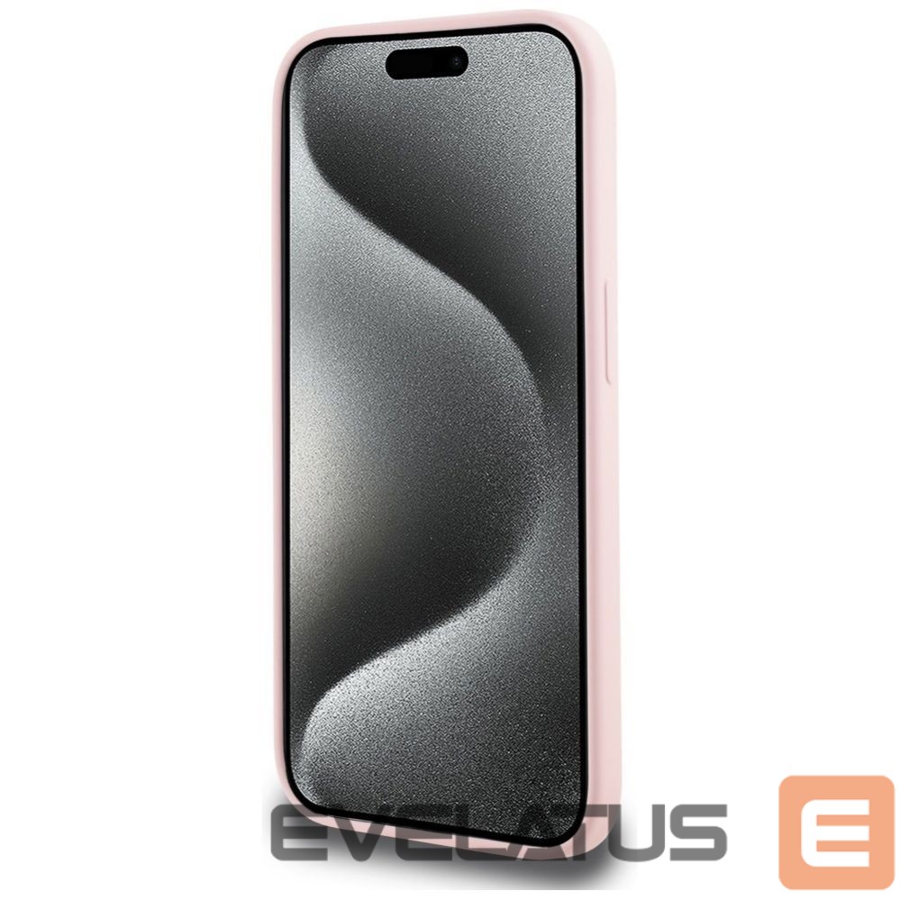 Kitos prekės Karl Lagerfeld Karl Lagerfeld Silicone Karl&Choupette MagSafe Case for iPhone 14 Pro Max - Pink