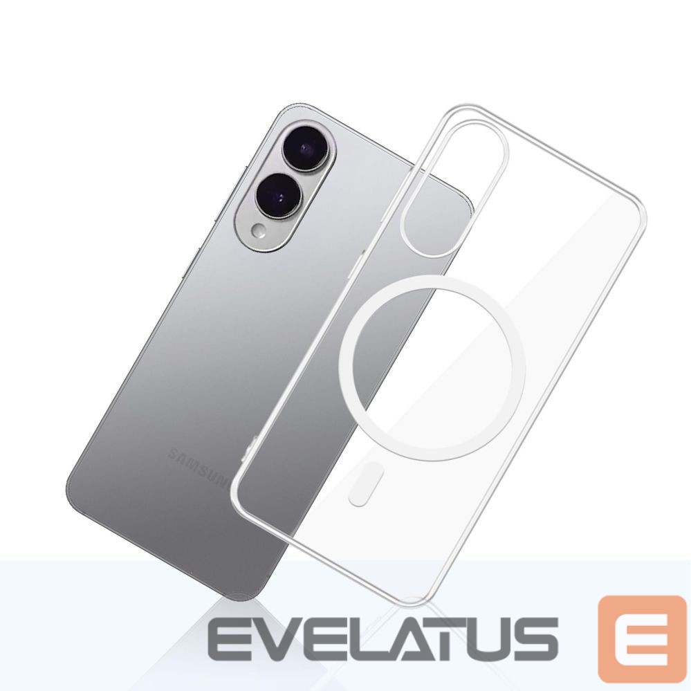 Kitos prekės 3MK 3mk Clear MagCase for Samsung Galaxy S25 Edge - transparent
