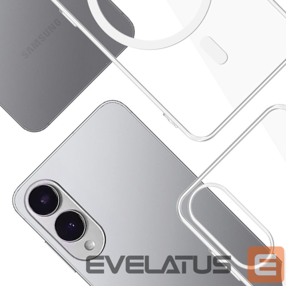 Kitos prekės 3MK 3mk Clear MagCase for Samsung Galaxy S25 Edge - transparent