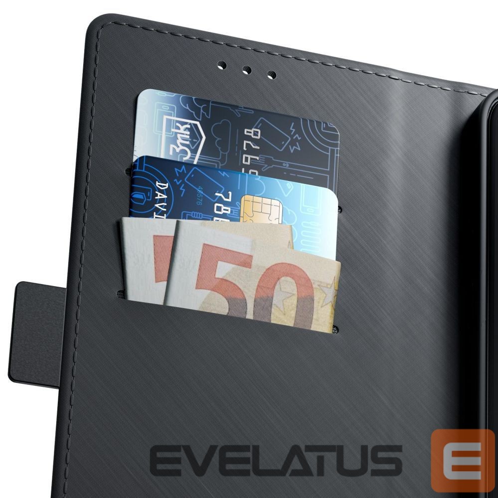 Kitos prekės 3MK 3mk Wallet Case for iPhone 17 - Black