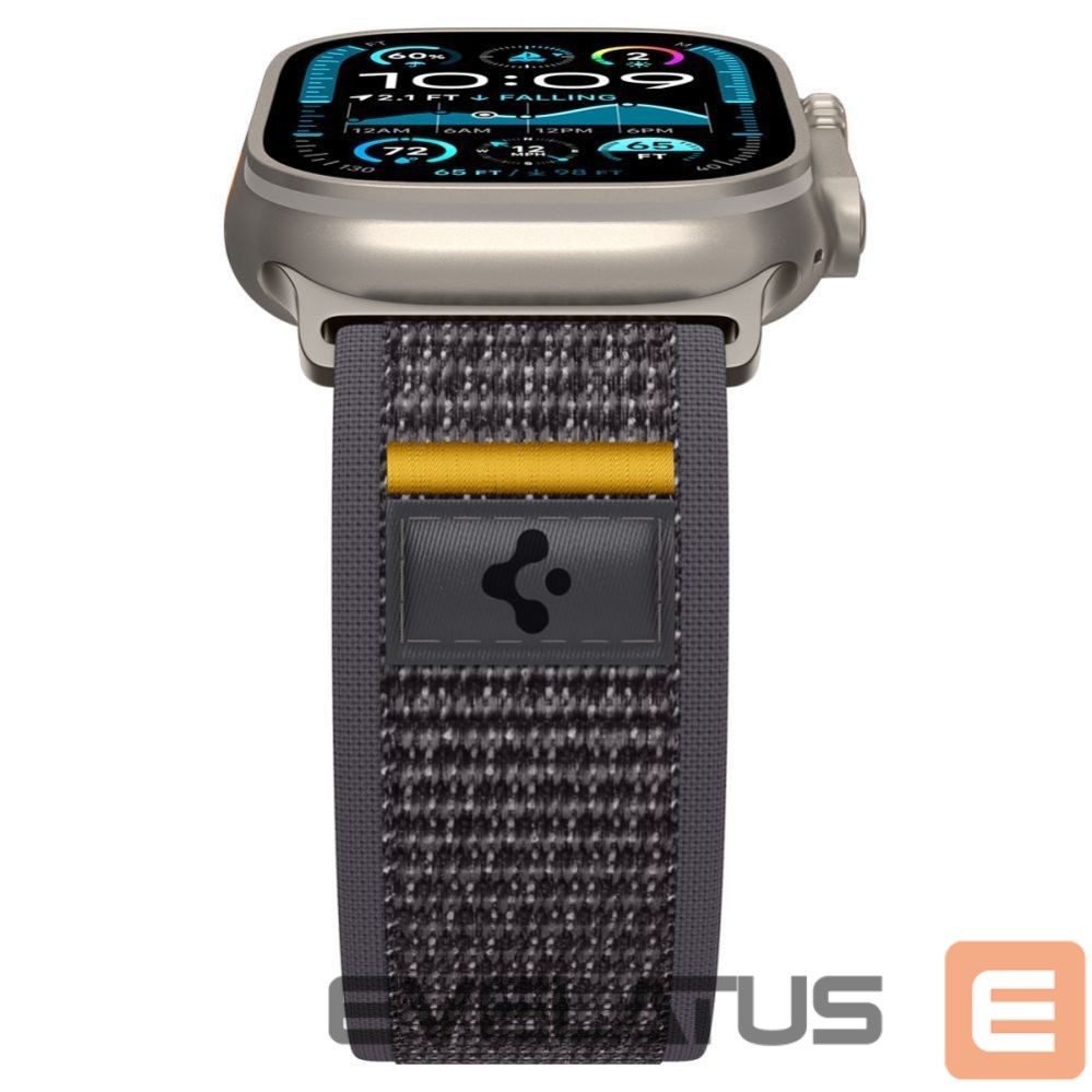 Kitos prekės Spigen Spigen Athlex Air Strap for Apple Watch 44 / 45 / 46 / 49 mm - Gray