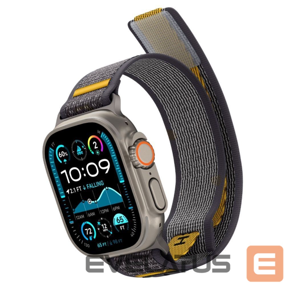 Kitos prekės Spigen Spigen Athlex Air Strap for Apple Watch 44 / 45 / 46 / 49 mm - Gray