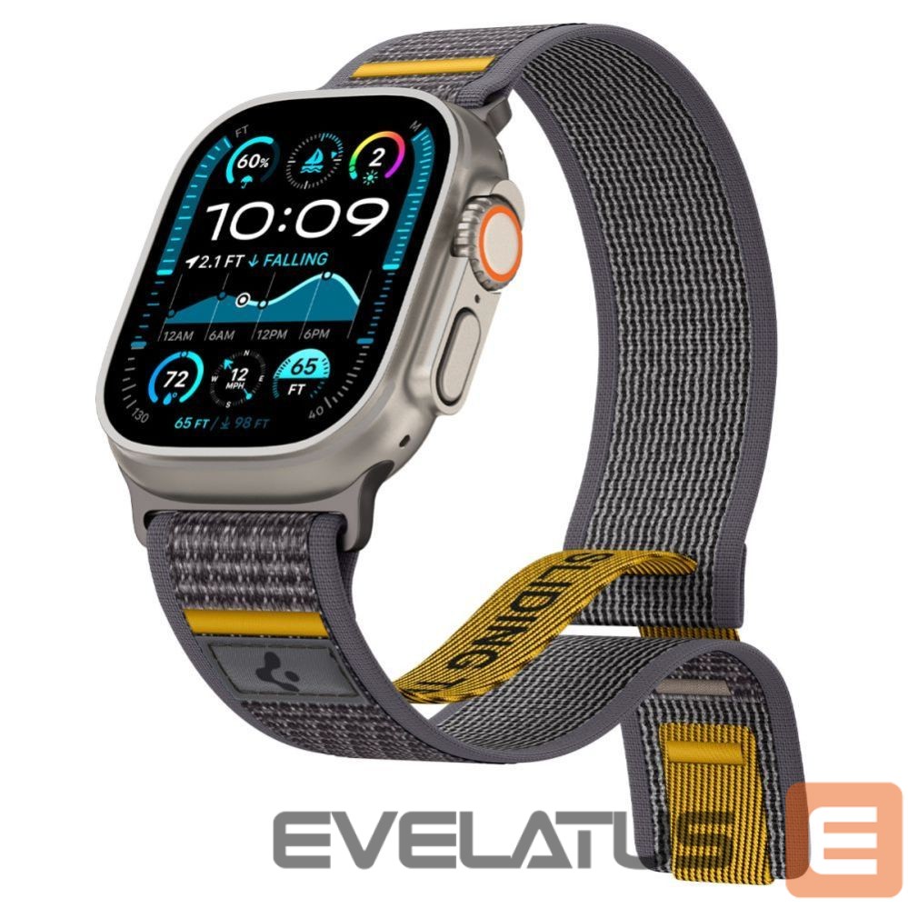 Kitos prekės Spigen Spigen Athlex Air Strap for Apple Watch 44 / 45 / 46 / 49 mm - Gray