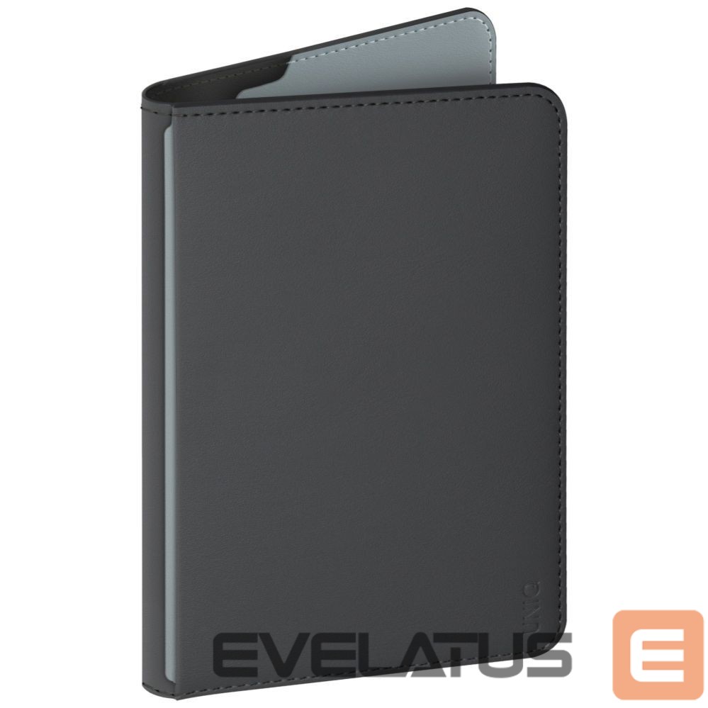 Kitos prekės UNIQ Uniq Belmont Passport Case with Apple Find My RFID Blocking Gray Blue