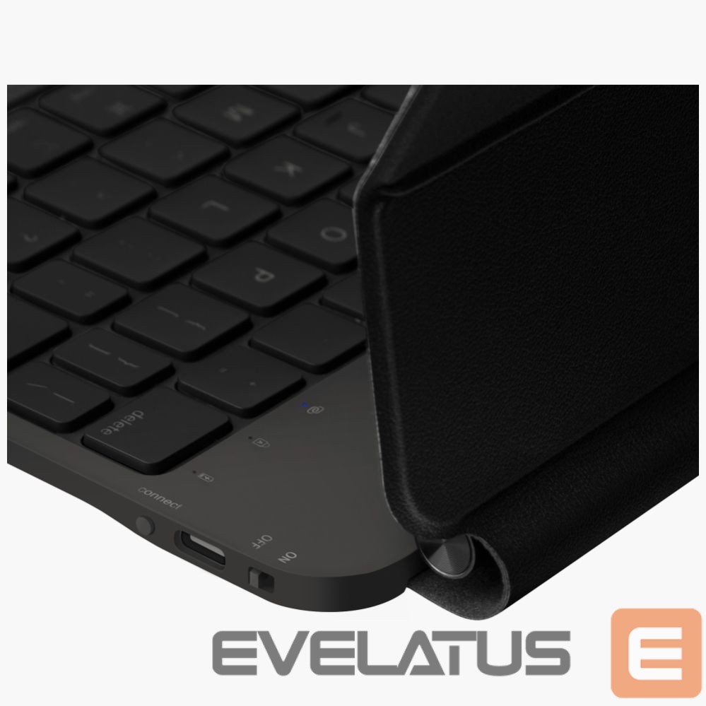 Kitos prekės UNIQ Uniq Venno Pro Magnetic Smart Case with Keyboard for iPad Air 13" 2024 / 2025 / iPad Pro 13" 2024 - Black