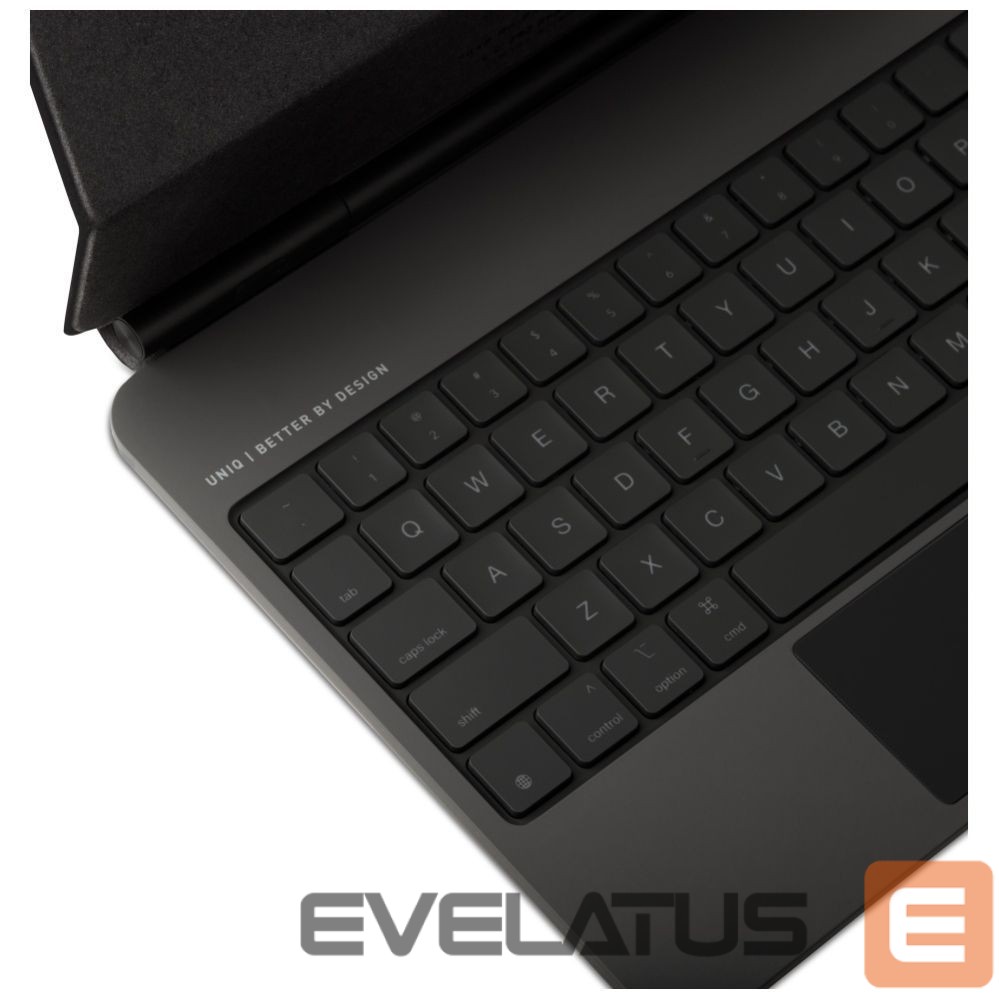 Kitos prekės UNIQ Uniq Venno Pro Magnetic Smart Case with Keyboard for iPad Air 13" 2024 / 2025 / iPad Pro 13" 2024 - Black