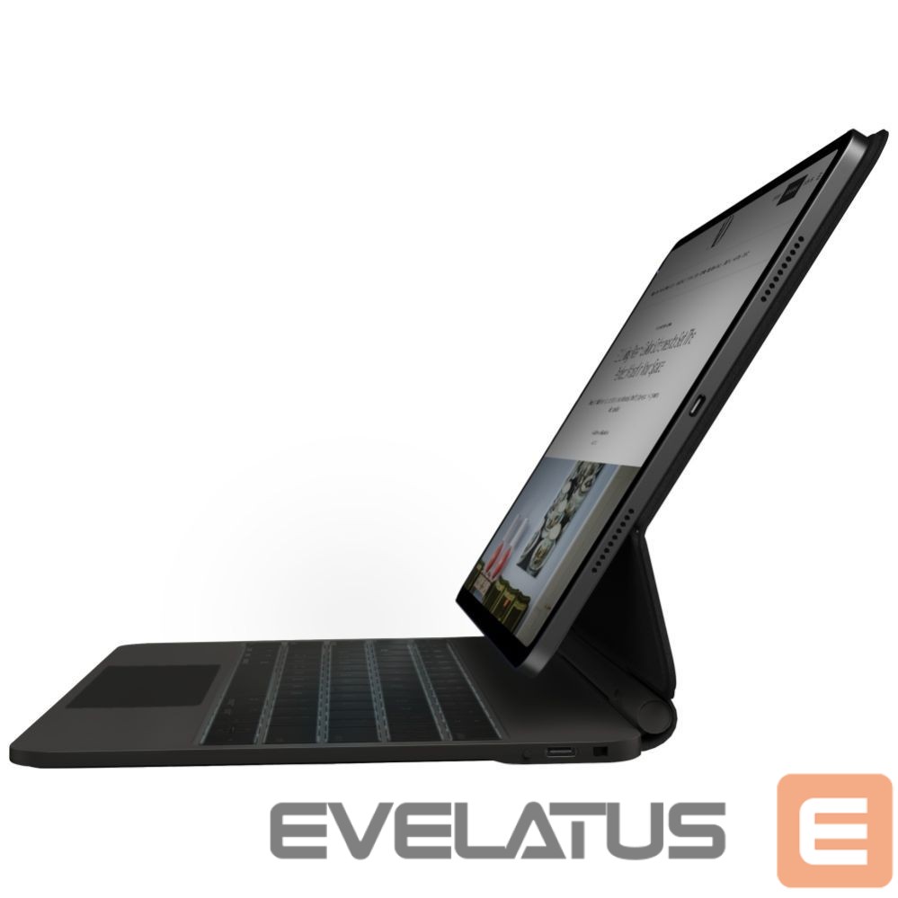 Kitos prekės UNIQ Uniq Venno Pro Magnetic Smart Case with Keyboard for iPad Air 13" 2024 / 2025 / iPad Pro 13" 2024 - Black